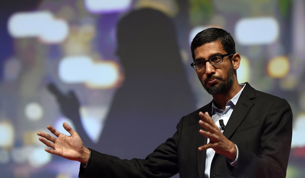 Under CEO Sundar Pichai, Google is going after China head on. Photo: AFP