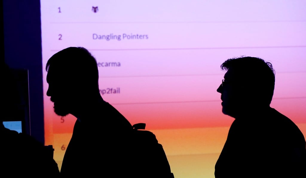 Participants in the Def Con hacker convention in Las Vegas. Photo: Reuters