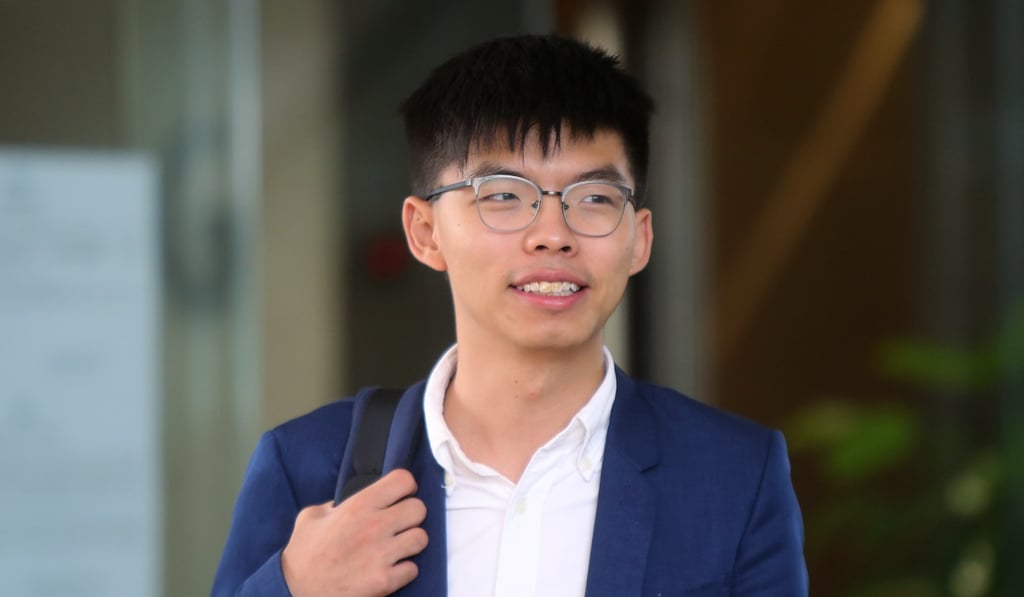 Joshua Wong, Nathan Law and Alex Chow have all be awarded legal costs. Photo: Xiaomei Chen