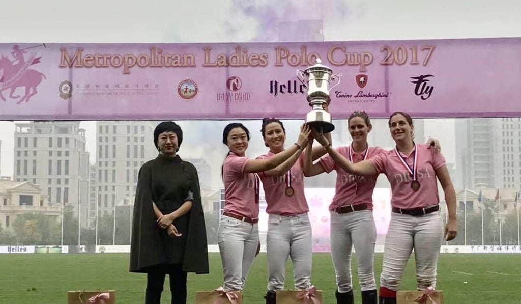 Women’s polo team. Photo: Handout