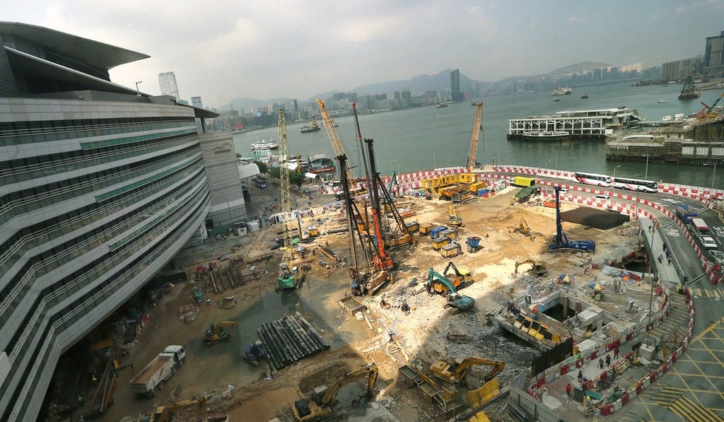 The station near the Hong Kong Convention and Exhibition Centre in Wan Chai is one of five new stops along the scandal-plagued Sha Tin-Central Link. Photo: David Wong