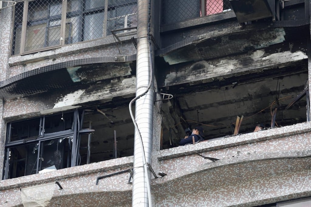 The New Taipei City fire service chief denied reports that the sprinkler system had malfunctioned. Photo: Reuters