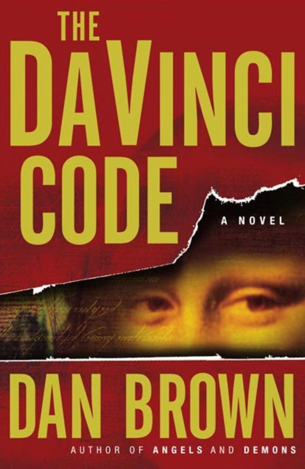 The Da Vinci Code, by Dan Brown.