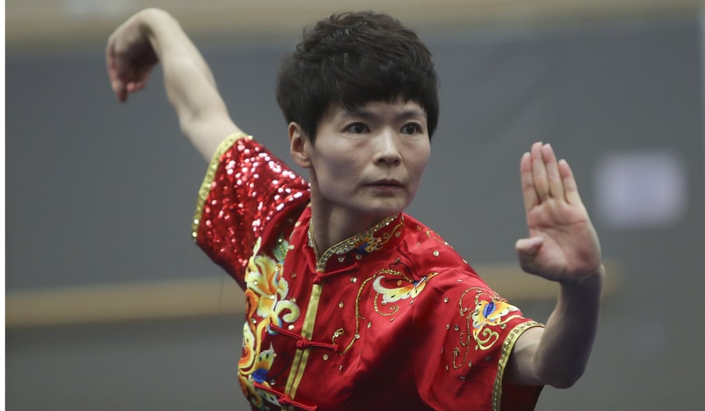 Geng Xiaoling has come out of retirement to compete on the mat again. Photo: Winson Wong