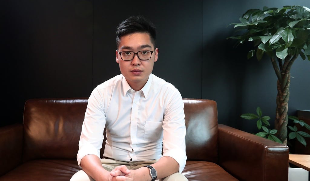 Andy Chan, convenor of the Hong Kong National Party, is expected to address the FCC on Tuesday. Photo: Jonathan Wong