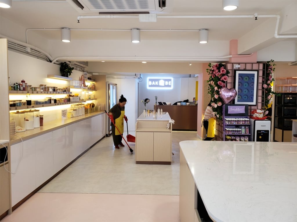 Bakebe is fully stocked with ingredients to make all kinds of baked goodies. Bakebe is fully stocked with ingredients to make all kinds of baked goodies.