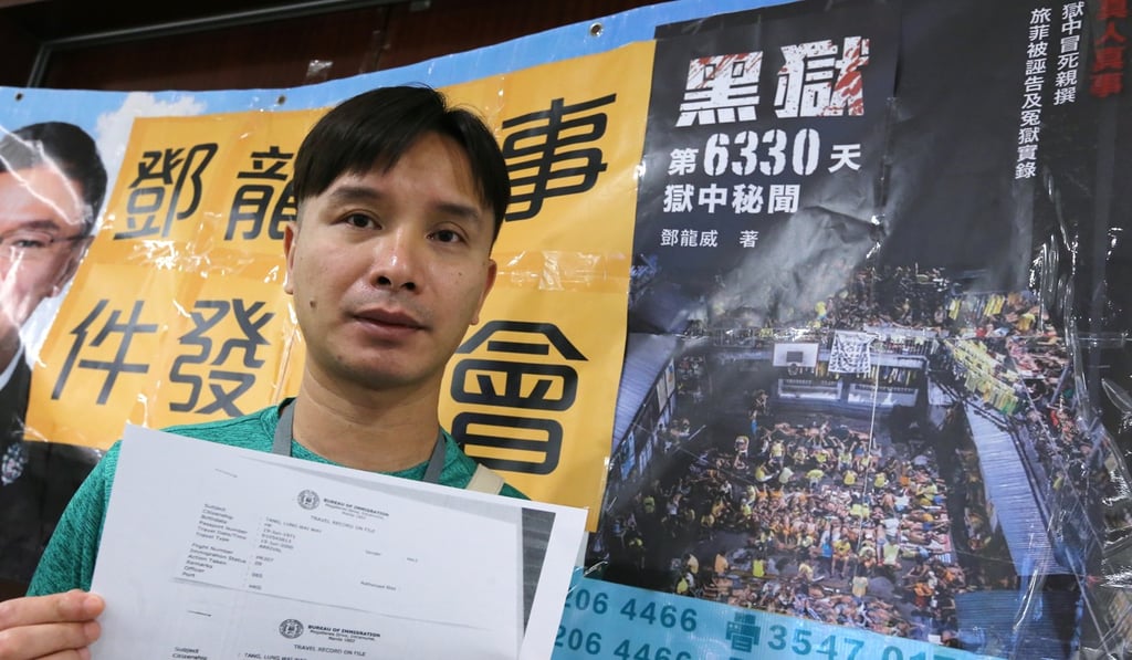 Tang Lung-piu, brother of Tang Lung-wai, has sought help from Hong Kong and Philippine authorities. Photo: Dickson Lee