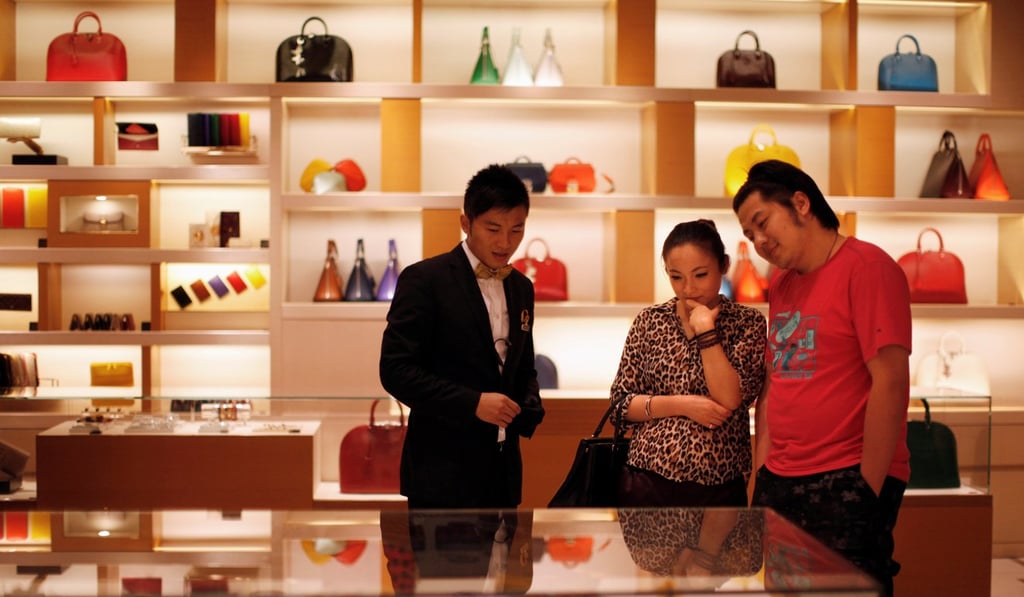 Retail sales growth slowed in July, suggesting that consumers are not going along with the government’s plan for them to offset the effects of its trade war with the US. Photo: Reuters