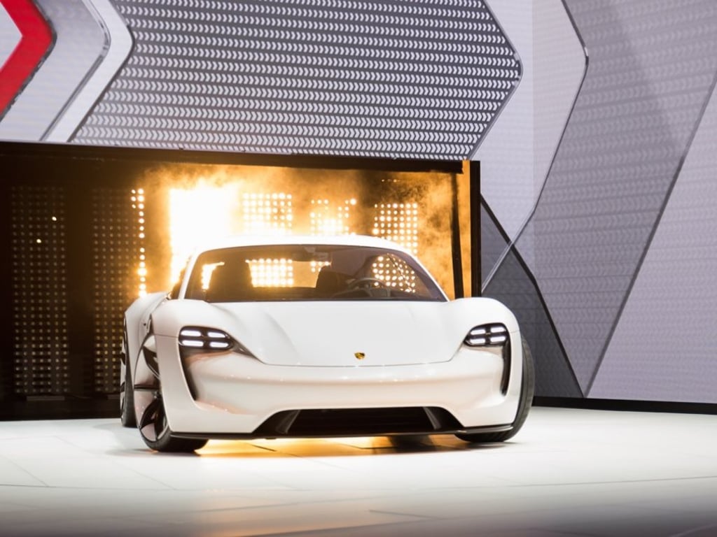 Production of the Porsche Taycan is expected to start next year. Photo: Porsche