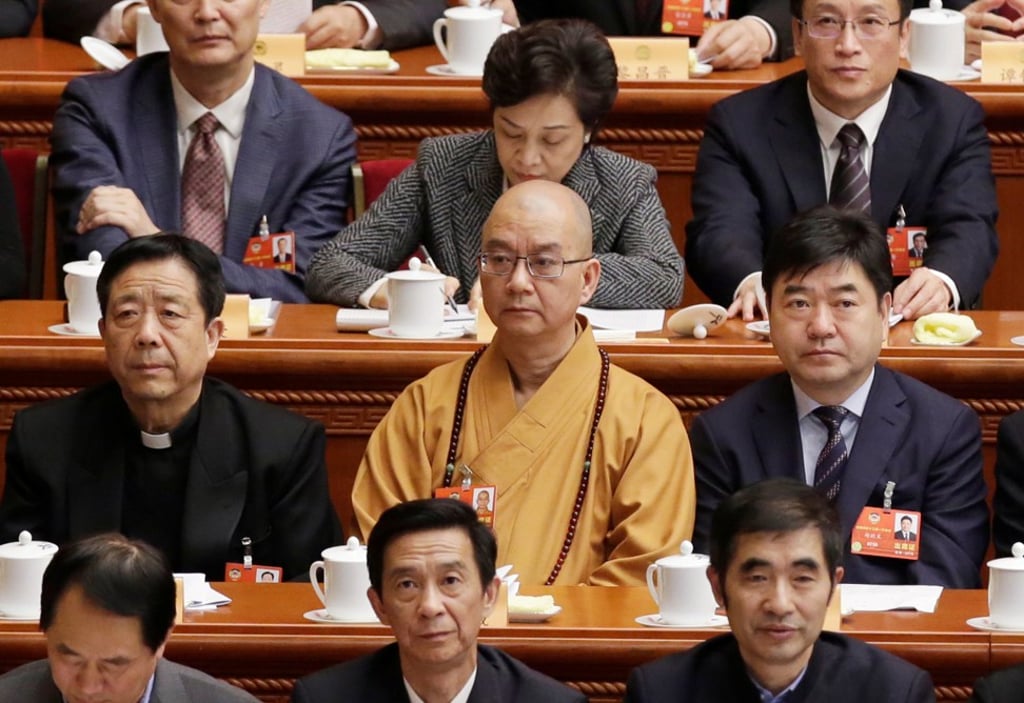 Xuecheng is also a member of the Chinese People’s Political Consultative Conference, the country’s top political advisory body. Photo: Reuters