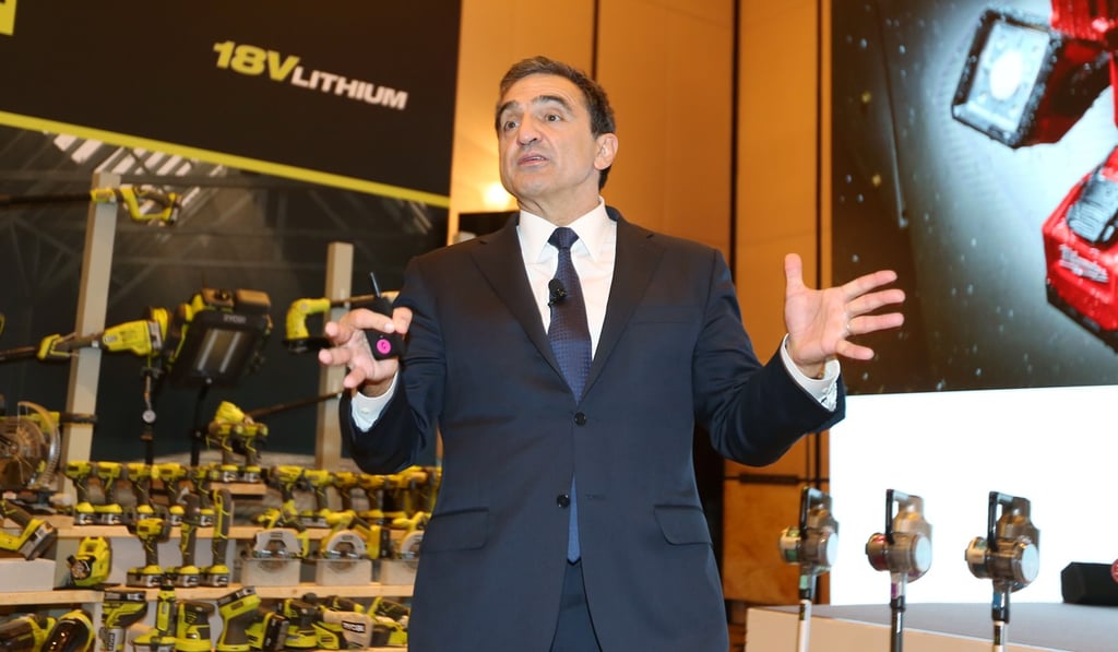 Joe Galli, chief executive of Techtronic. Photo: Xiaomei Chen