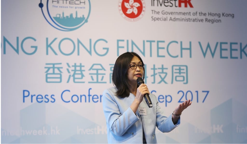 Julia Leung Fung-yee, deputy chief executive at SFC, said the proposed guidelines aim to standardise the risk management practices for margin lending and improve margin brokers’ resilience to stock market volatility. Photo: Xiaomei Chen