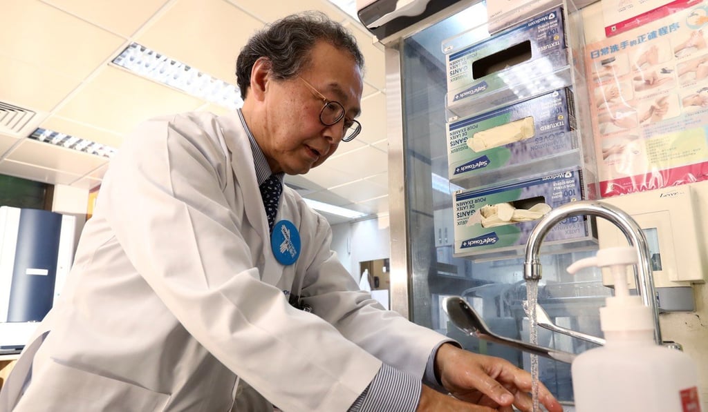 Yung is an advocate of infection control practices in hospitals. Photo: Nora Tam