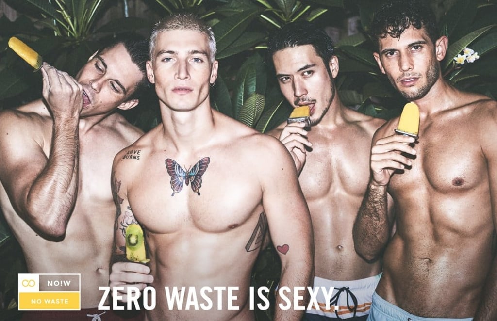 An image from the Zero Waste is Sexy campaign.