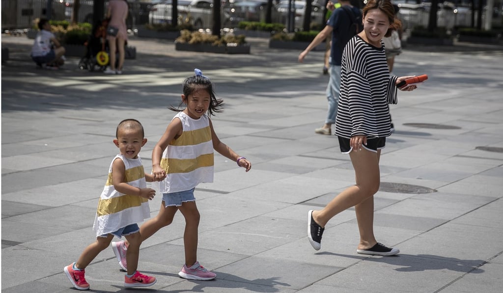 In China, couples can now have two children but the birth rate is going down. Photo: EPA-EFE