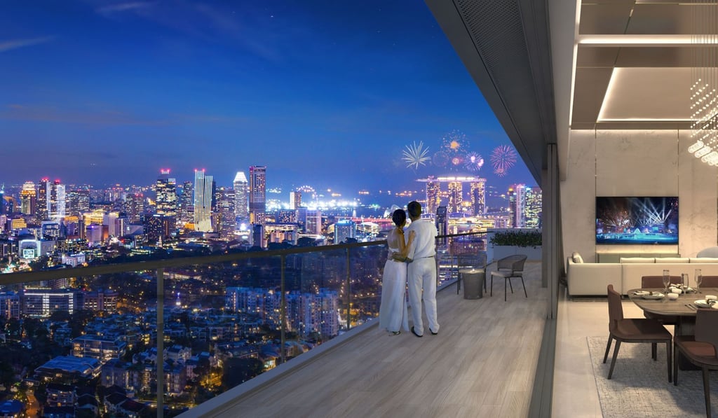Bukit Sembawang Estates’ plush 8 St Thomas, promises excellent views of Singapore. Bukit Sembawang Estates’ plush 8 St Thomas, promises excellent views of Singapore.