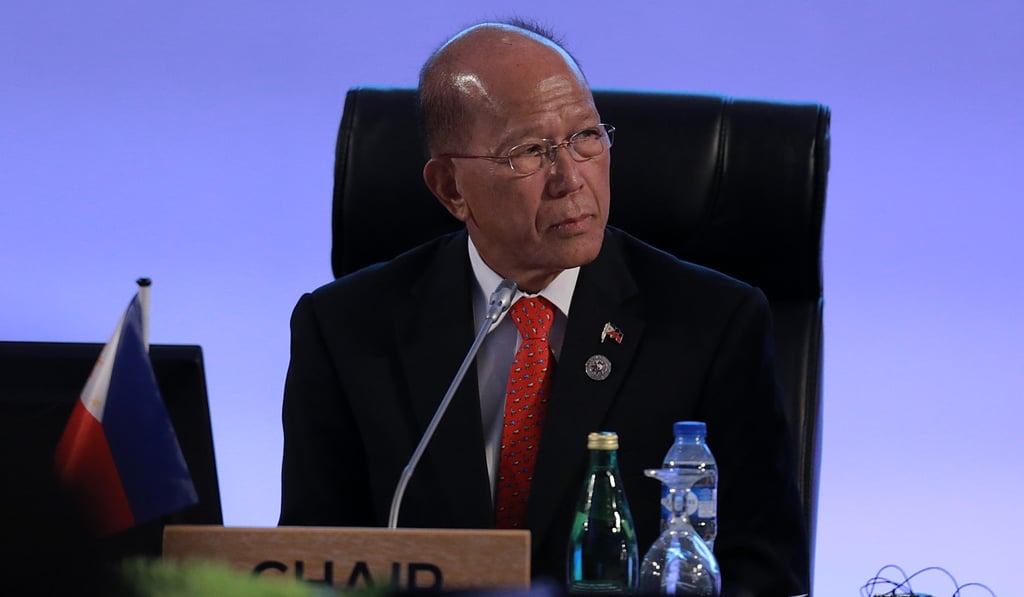 Philippine Defence Secretary Delfin Lorenzana at the Asean Defence Ministers’ Meeting in October 2017. Photo: Xinhua