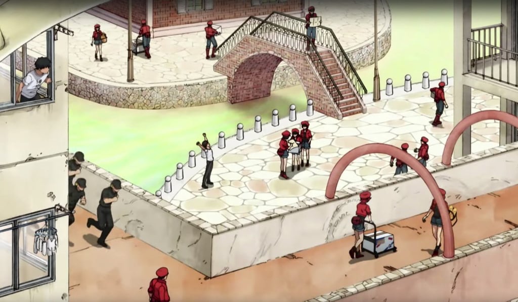 A scene from Cells at Work! Photo: Akane Shimizu