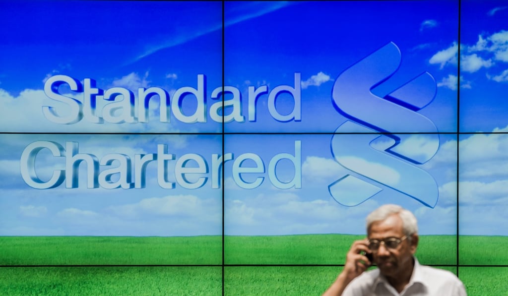 Standard Chartered Bank was fined US$667 million in 2012 for hiding thousands of Iran-related transactions. Photo: AFP Standard Chartered Bank was fined US$667 million in 2012 for hiding thousands of Iran-related transactions. Photo: AFP