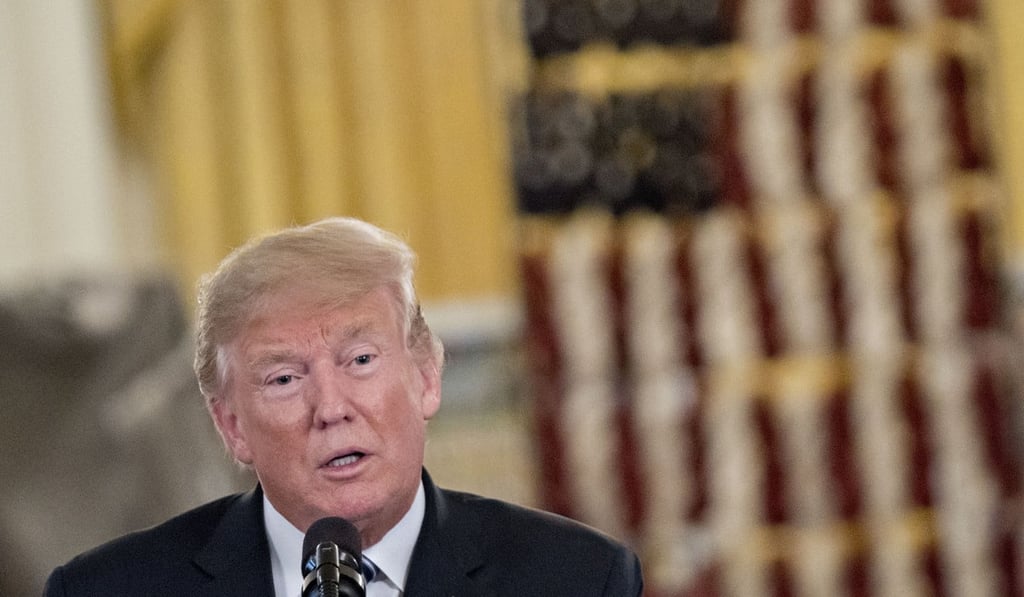 US President Donald Trump tweeted on Saturday that Brennan was the worst CIA director in history. Photo: Bloomberg