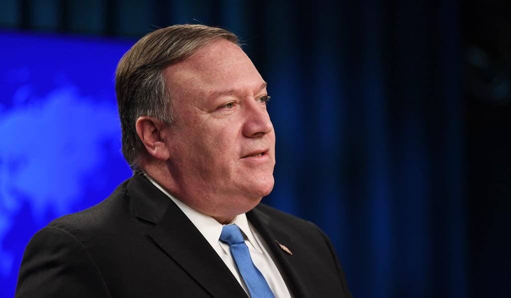 Bolton said that US Secretary of State Mike Pompeo, above, would travel to Pyongyang “soon”. Photo: Xinhua Bolton said that US Secretary of State Mike Pompeo, above, would travel to Pyongyang “soon”. Photo: Xinhua