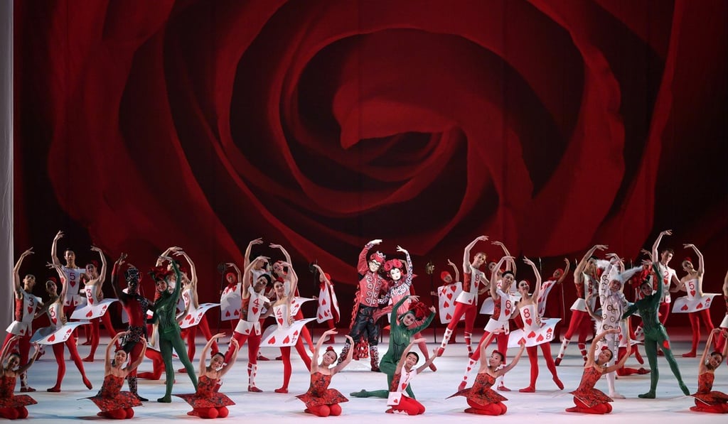 A scene from Hong Kong Ballet's production of Septime Webre's Alice (In Wonderland). Photo: Conrad Dy-Liacco