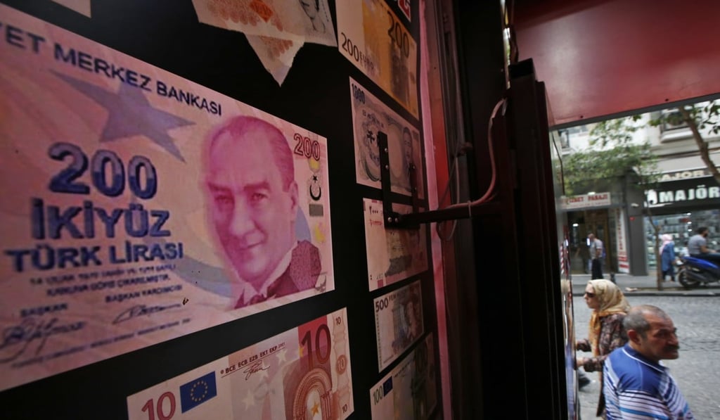 The collapse of the Turkish lira has roiled markets, but expect worse from Chinese tech stocks. Photo: AP
