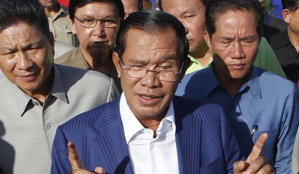 Hun Sen has a history of aggressive moves against his political enemies and critics. Photo: AP Hun Sen has a history of aggressive moves against his political enemies and critics. Photo: AP