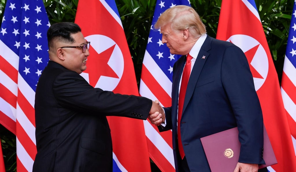 Donald Trump has hailed his “great chemistry” with Kim Jong-un. Photo: Reuters