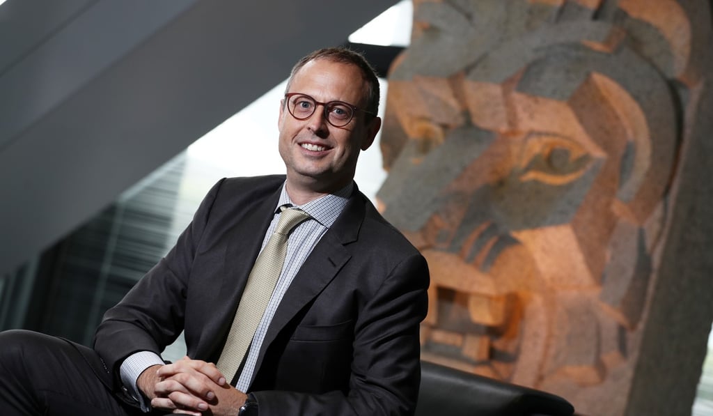 Bryce Johns, group of head of insurance for HSBC, sees a huge market in China’s Greater Bay Area. Photo: Nora Tam
