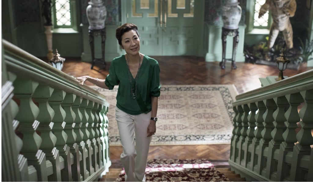 Michelle Yeoh as the matriarch Eleanor Young in Crazy Rich Asians.