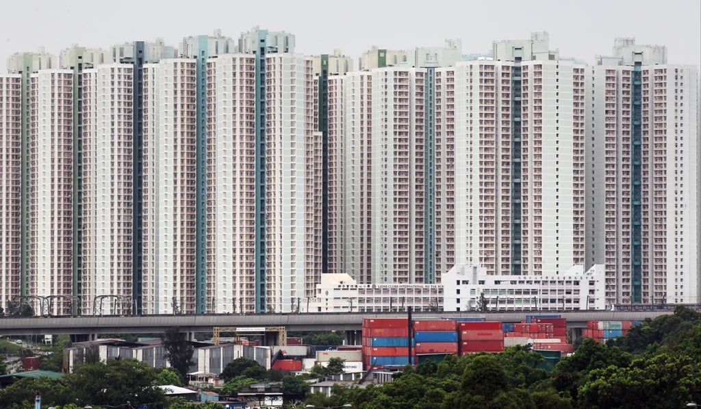Tin Shui Wai, in the northwest New Territories, is one of Hong Kong’s poorest districts. Photo: Nora Tam