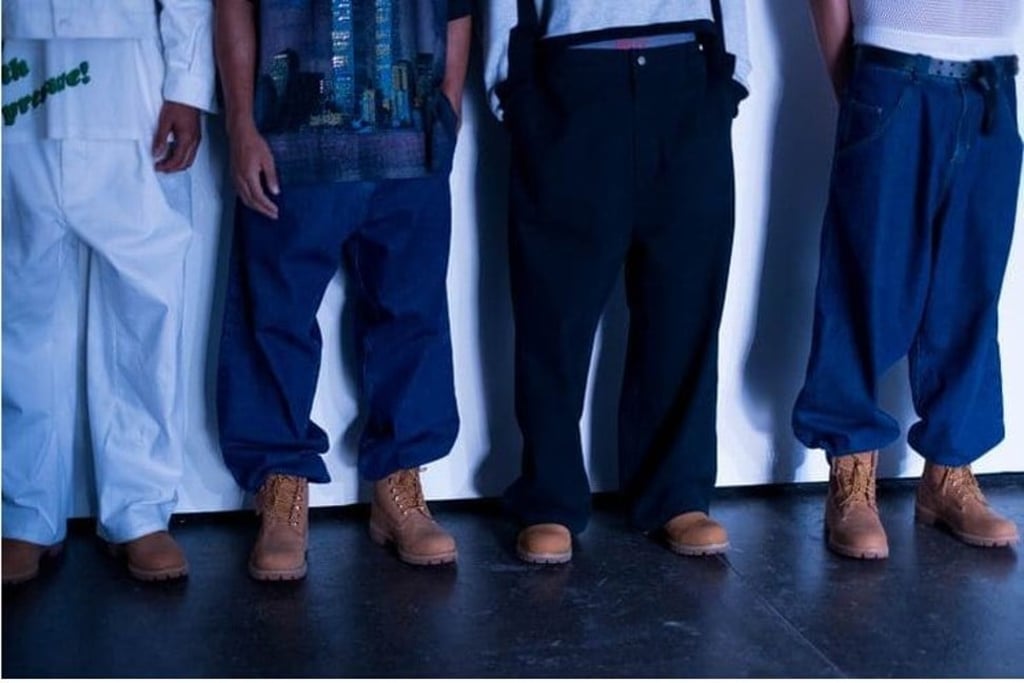 Models line up for a full dress rehearsal before the start of Willy Chavarria’s spring-summer 2019 show. Photo: Melissa Bunni Elian/The Washington Post