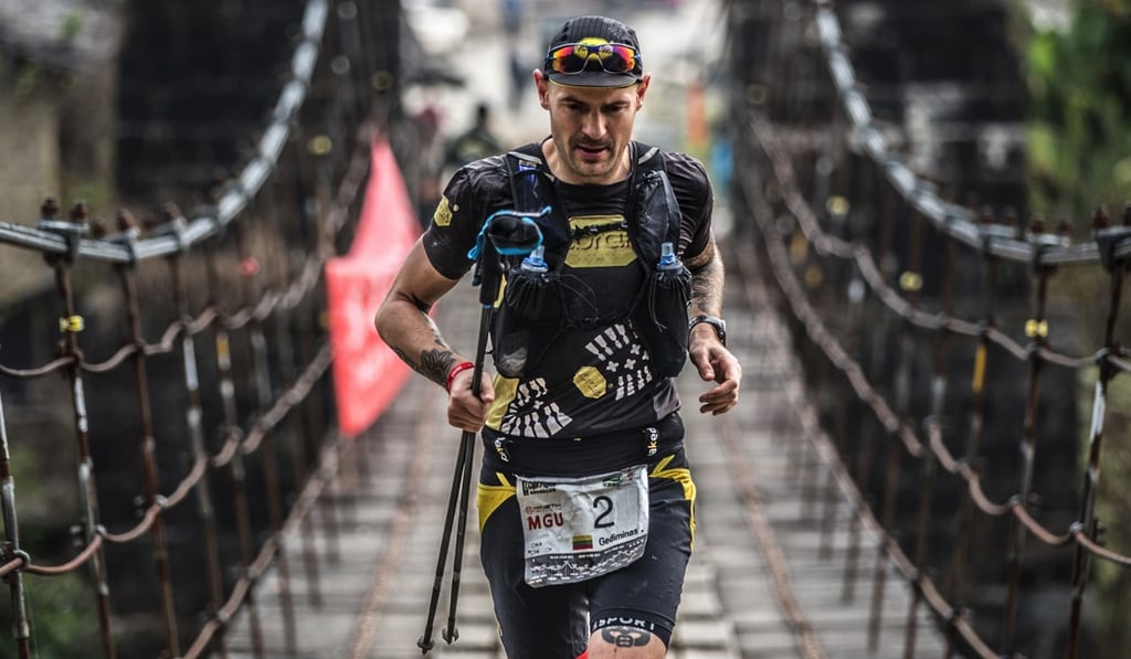 Gediminas Grinius is back to his humorist self after struggling upon returning from Iraq. Photo: Alexis Berg