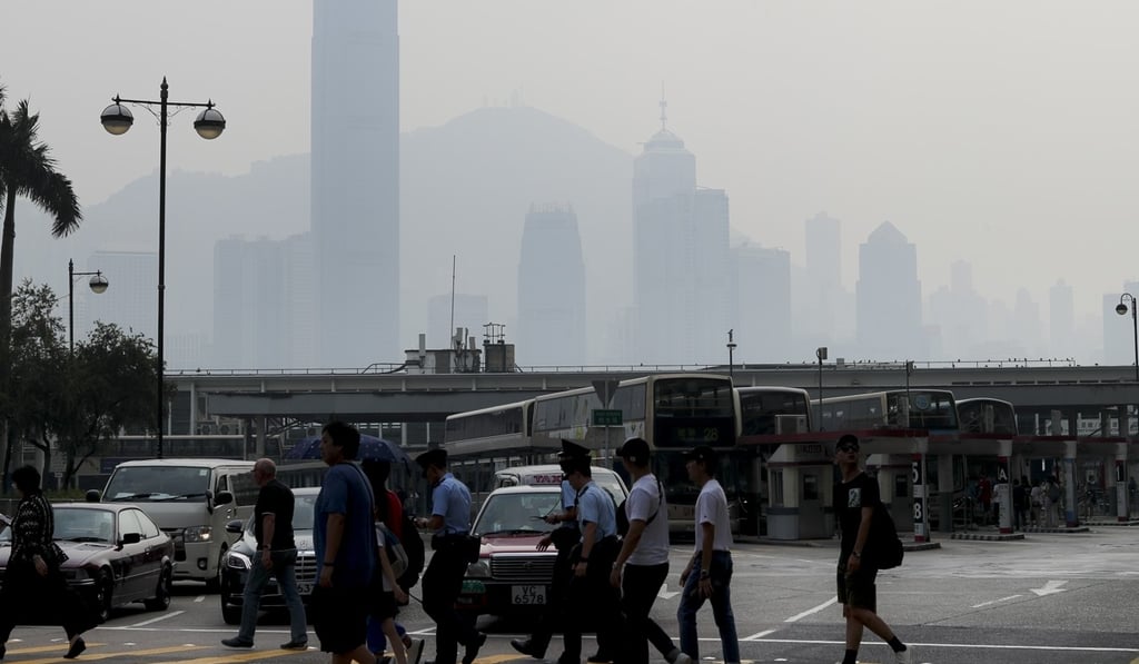Ozone is formed when nitrogen oxides and volatile organic compounds – emitted from vehicles, industrial activities and power plants – mix in the air under sunlight. Photo: Winson Wong