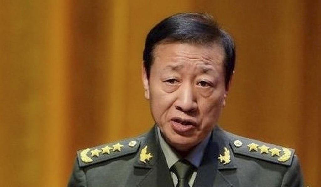General Wei Liang, the political commissar of the Southern Theatre Command, was missing from a high-level military meeting last weekend. Photo: Handout