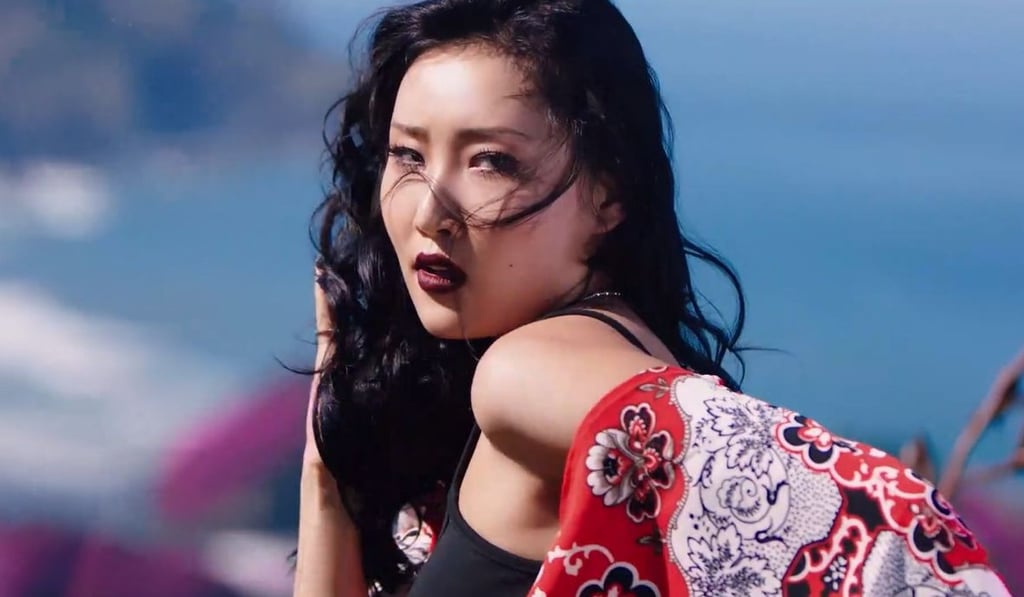 Hwasa from K-pop girl group Mamamoo: the singer and rapper