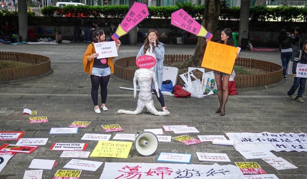 A writer and social researcher, Angie Ng founded SlutWalk Hong Kong in 2011. The group is behind an annual march in Central that aims to raise awareness of their cause. Photo: Handout A writer and social researcher, Angie Ng founded SlutWalk Hong Kong in 2011. The group is behind an annual march in Central that aims to raise awareness of their cause. Photo: Handout