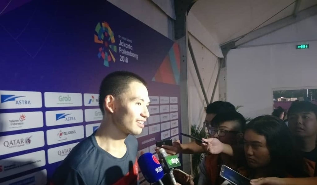 Max Lee speaks to the media. Photo: Handout