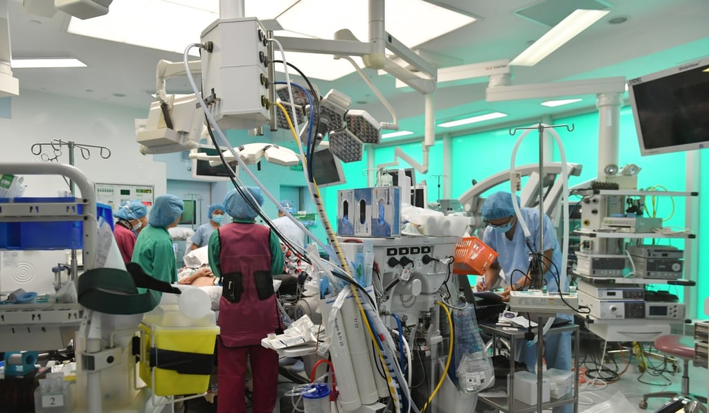A surgical theatre at the Hong Kong Heart Center at Hong Kong Adventist Hospital – Stubbs Road where Marfan syndrome suffer Lai Sai-yu underwent open-heart surgery to improve her condition. Photo: Ali Ghorbani