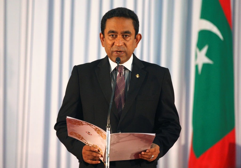 President Abdulla Yameen. Photo: Reuters