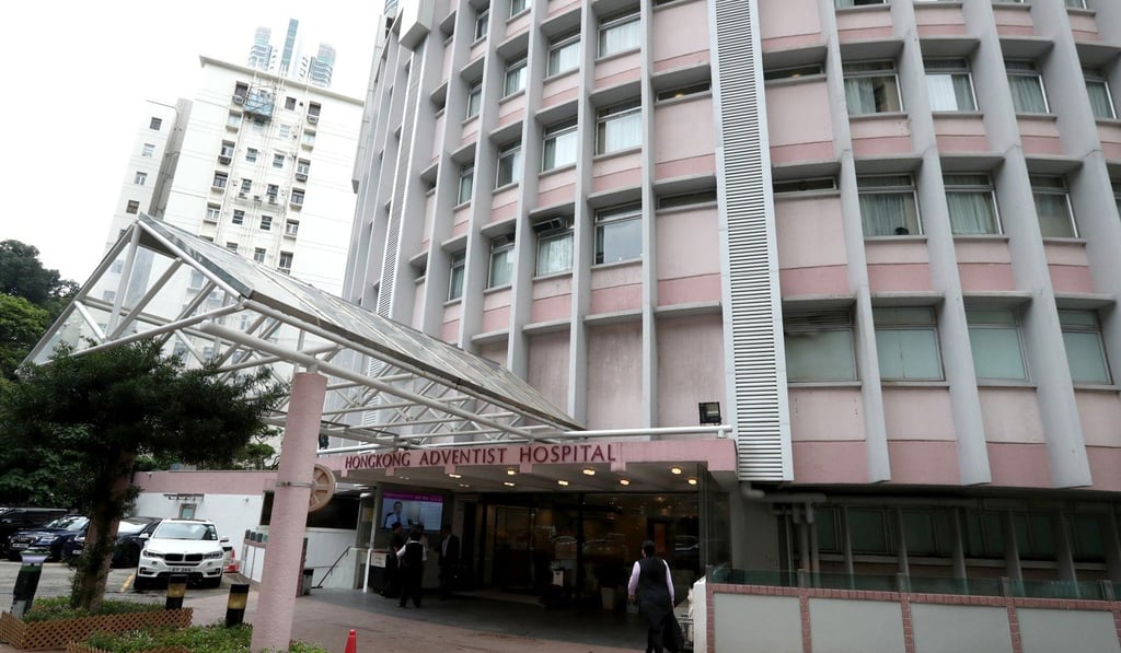 Walter Kwok was admitted to Hong Kong Adventist Hospital after a heart attack. Photo: Nora Tam