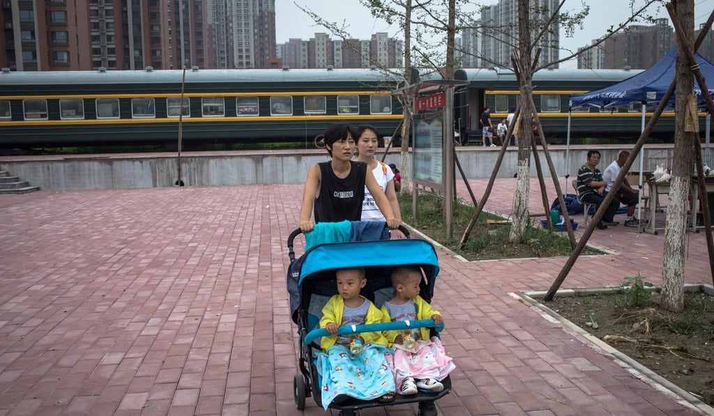 China’s birth rate is down, despite the country’s transition from a one-child to a two-child policy. Photo: EPA