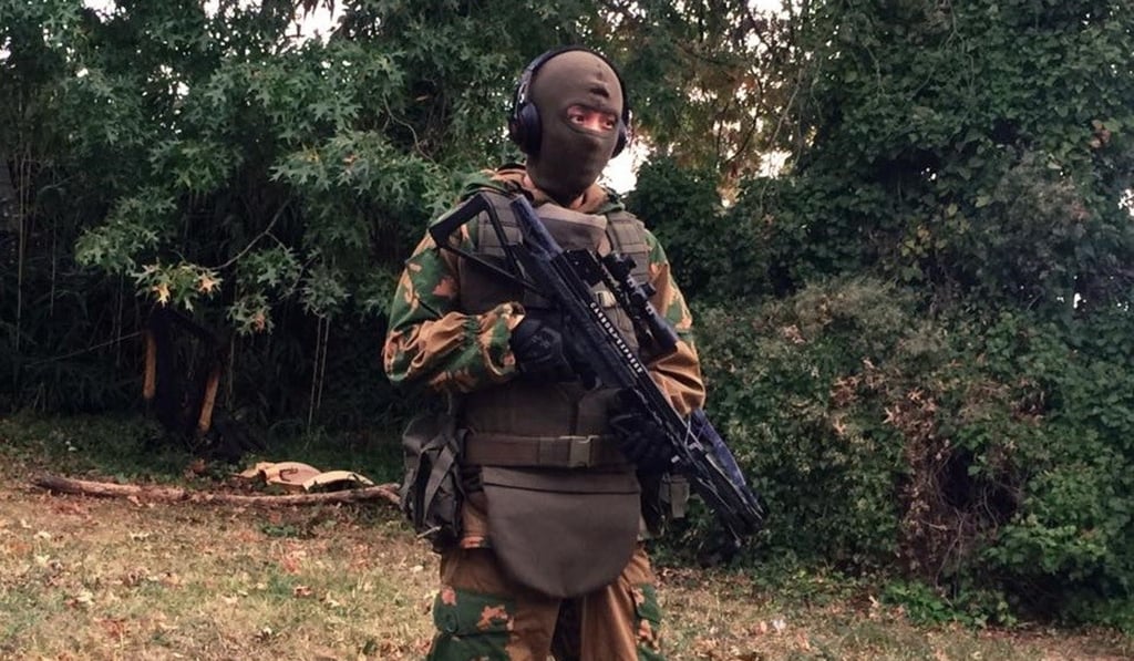 A photograph taken from Sun An-tso’s Facebook account. Photo: Sun An-tso/Facebook via Yahoo News Taiwan