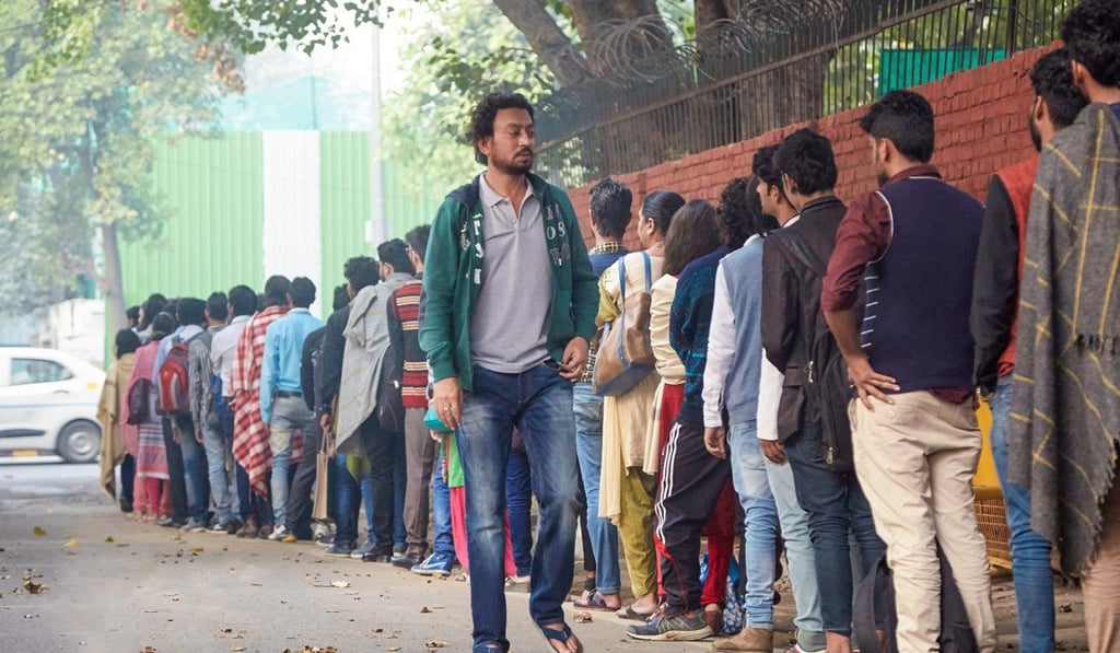 Irrfan Khan (centre) in Hindi Medium. Irrfan Khan (centre) in Hindi Medium.