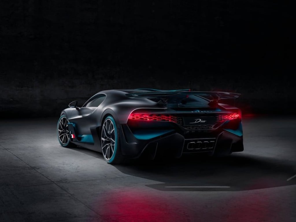 The new Bugatti Divo has a top speed of 236mph.