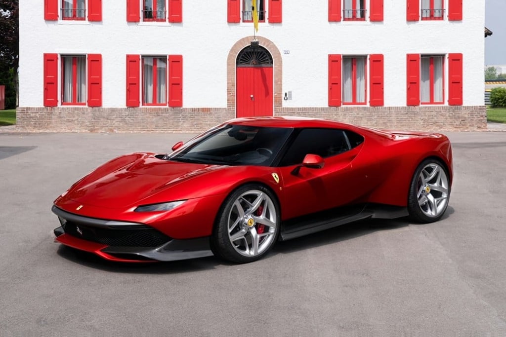 The special-edition 2018 Ferrari SP38 will be one of the vehicles displayed at the new Grand Basel car show in Switzerland in September. The special-edition 2018 Ferrari SP38 will be one of the vehicles displayed at the new Grand Basel car show in Switzerland in September.
