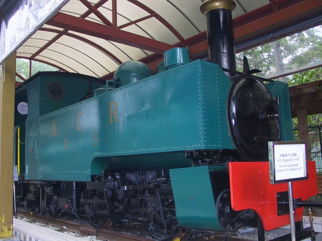 A locomotive that used to serve the Fanling to Sha Tai Tok KCR branch line at the Hong Kong Railway Museum, in Tai Po. Picture: Adam Nebbs A locomotive that used to serve the Fanling to Sha Tai Tok KCR branch line at the Hong Kong Railway Museum, in Tai Po. Picture: Adam Nebbs