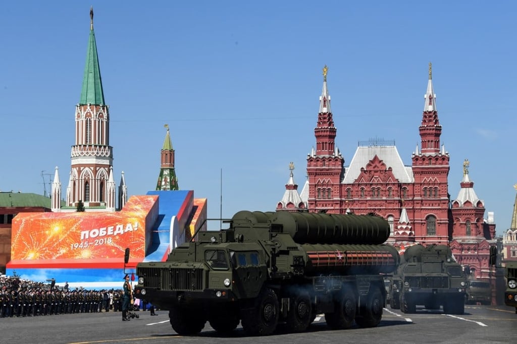 Russia’s S-400 air defence missile system. Photo: AFP