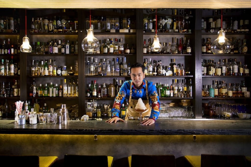 Antonio Lai, executive mixologist at Room 309, is the award-winning maestro behind bars such as Quinary, Origin and The Envoy.